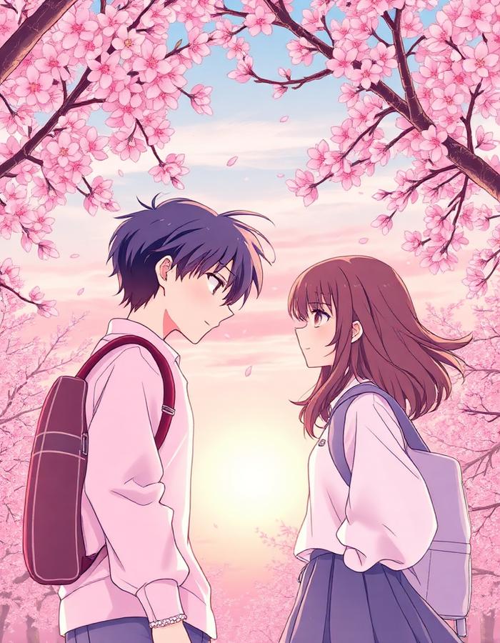 Sakura Loop — shojo romance manga cover